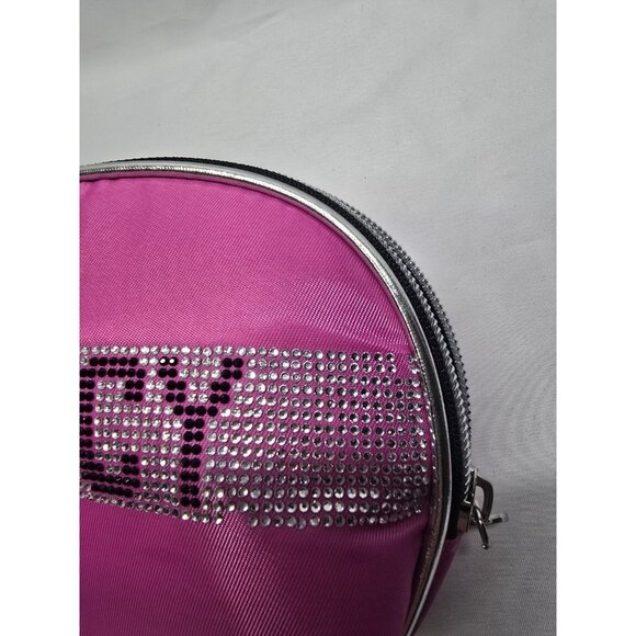 Juicy Couture Makeup Case Travel Bag Lot Of 2- Small One Missing Some Gemstones - Picture 10 of 10